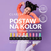 CLARESA Hybrid nail polish CANDY 1